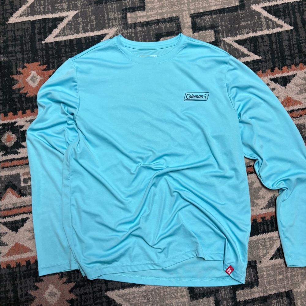 Coleman Men's Light Blue Long Sleeve Tee